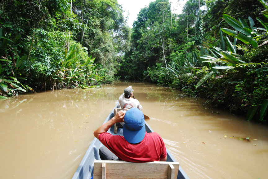 Amazon canoe napo