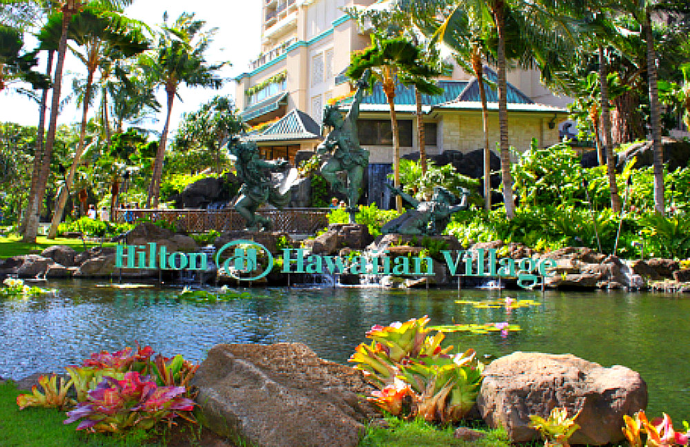 Hilton Hawaiian Pond