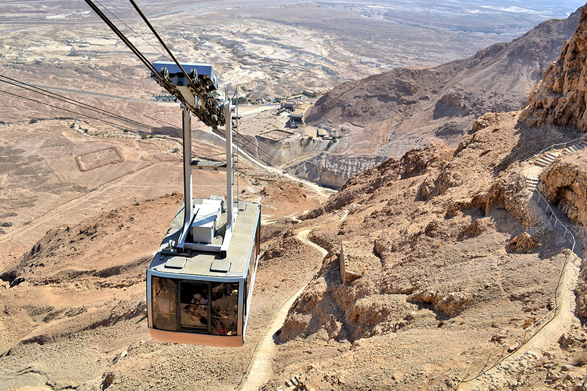 Masada Cable car