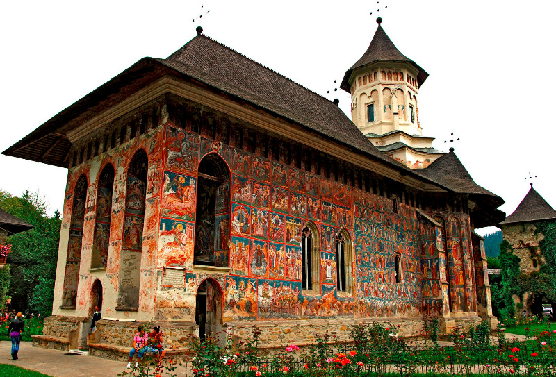 painted church Romania